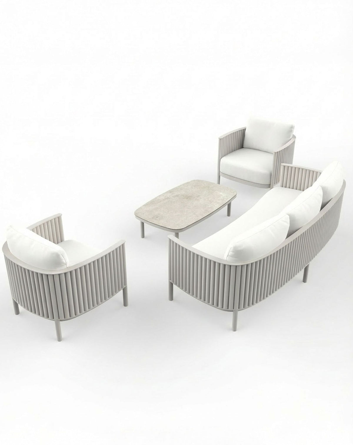 MALI 5-Seater Lounging Set with Coffee Table