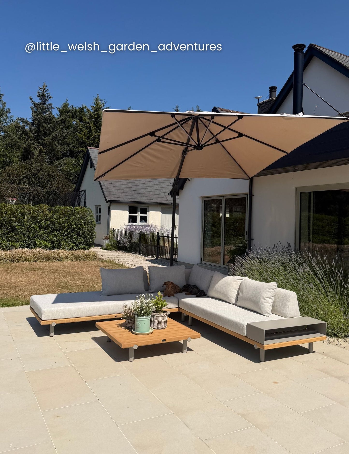 TILT Modular Lounging Sofa Set with Coffee Table
