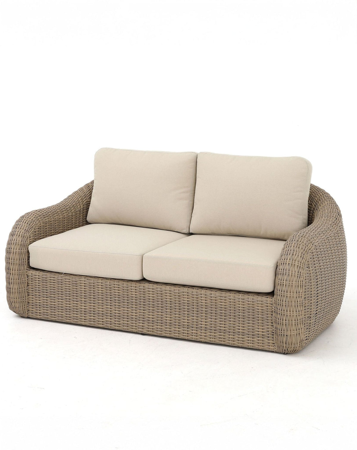 BORA 4-Seater Rattan Lounging Set with Coffee Table