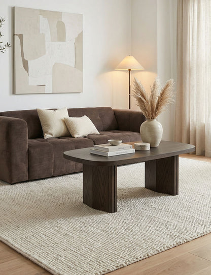 ROKA Dark Wood Coffee Table