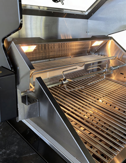 Luxe Outdoor Kitchen 5 Burner with Sink and Fridge