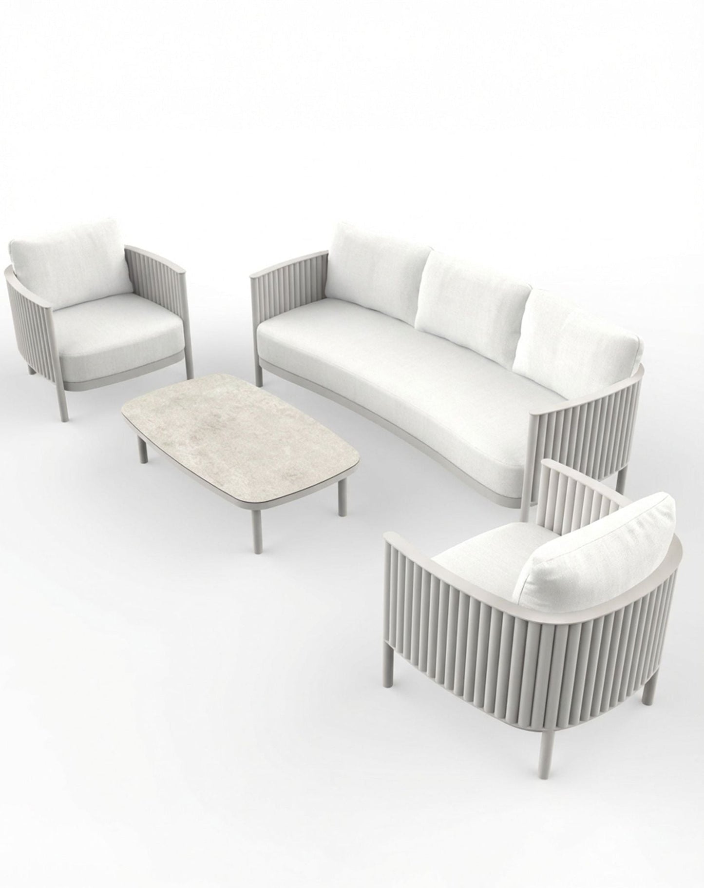 MALI 5-Seater Lounging Set with Coffee Table