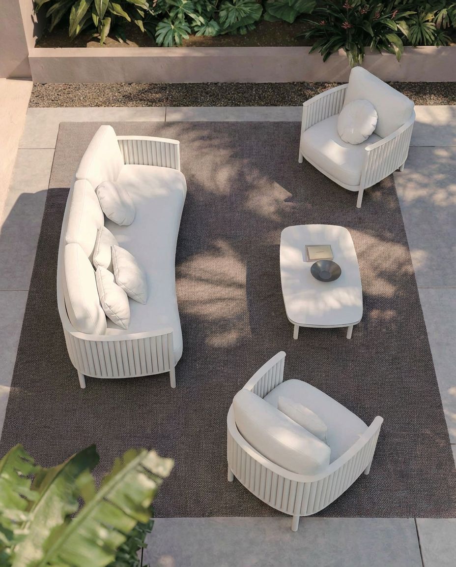 MALI 5-Seater Lounging Set with Coffee Table