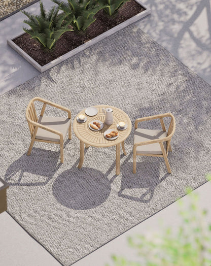 MARIS 2-Seater Round Bistro Dining Set