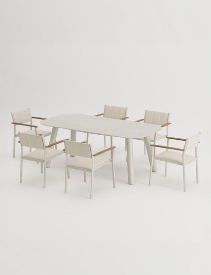NEXO 6-Seater Dining Table and Chairs