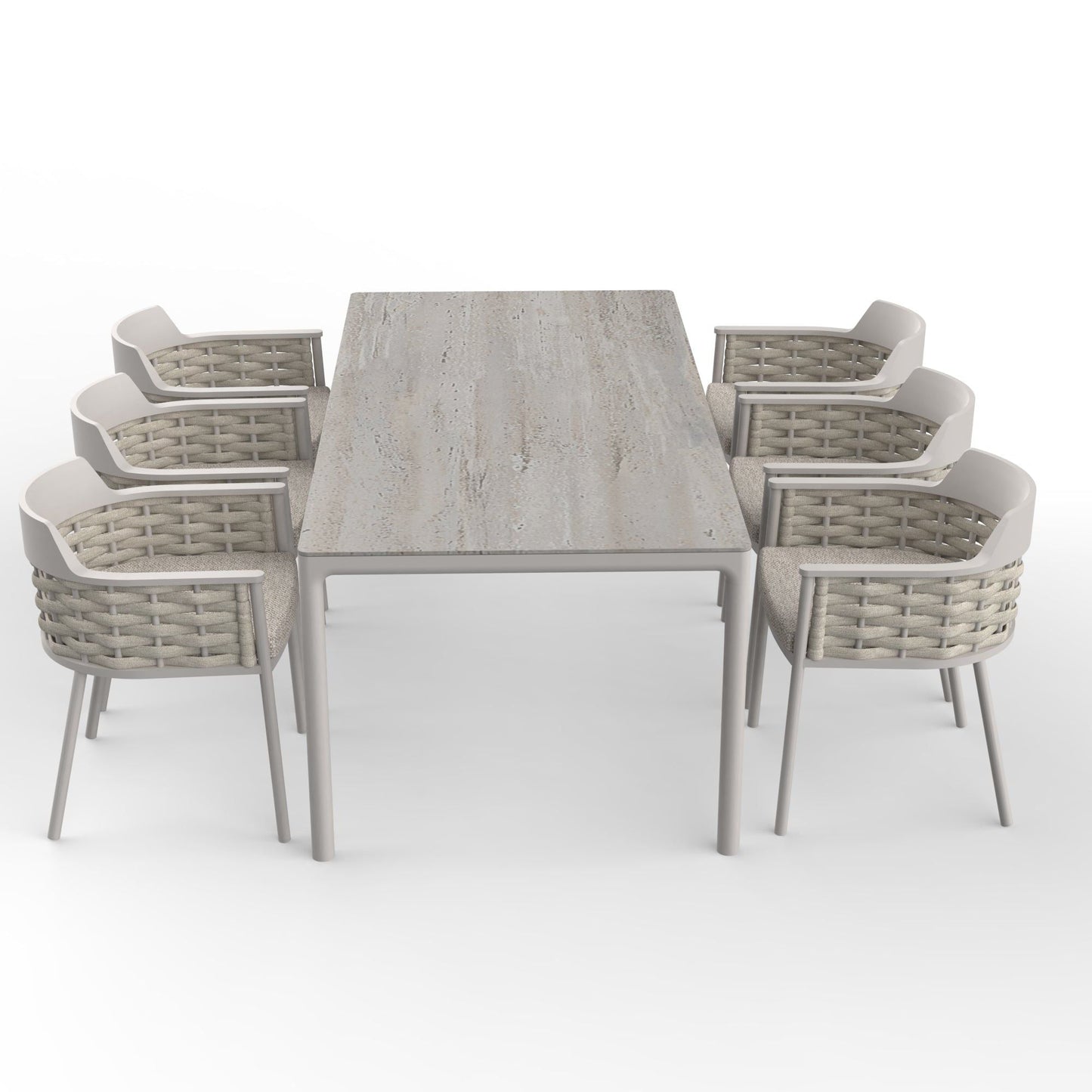OLMA 6-Seater Dining Table & Chairs