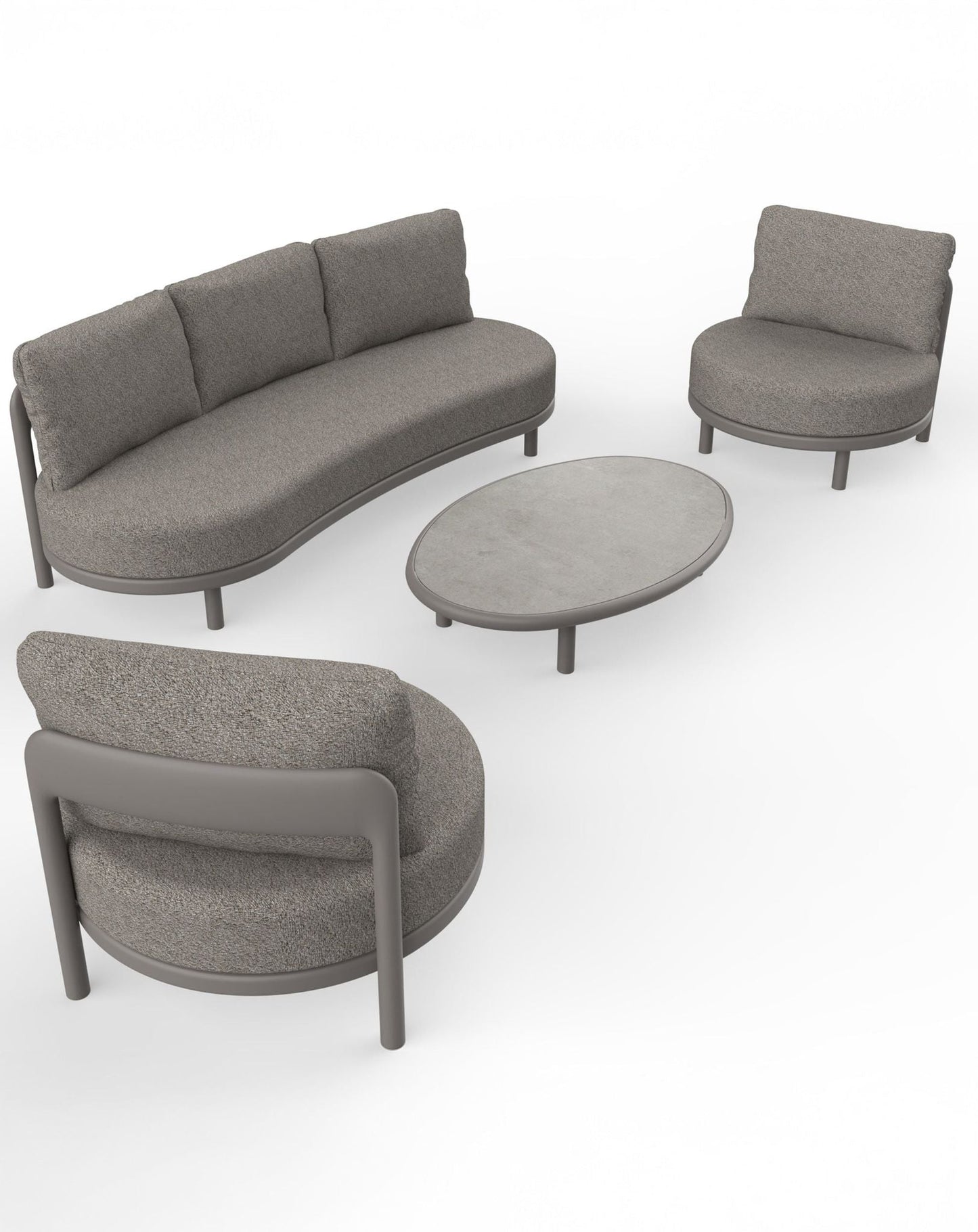 OSLO 5 Seater Lounging Set with Coffee Table