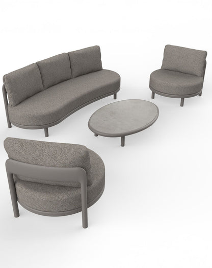 OSLO 5 Seater Lounging Set with Coffee Table
