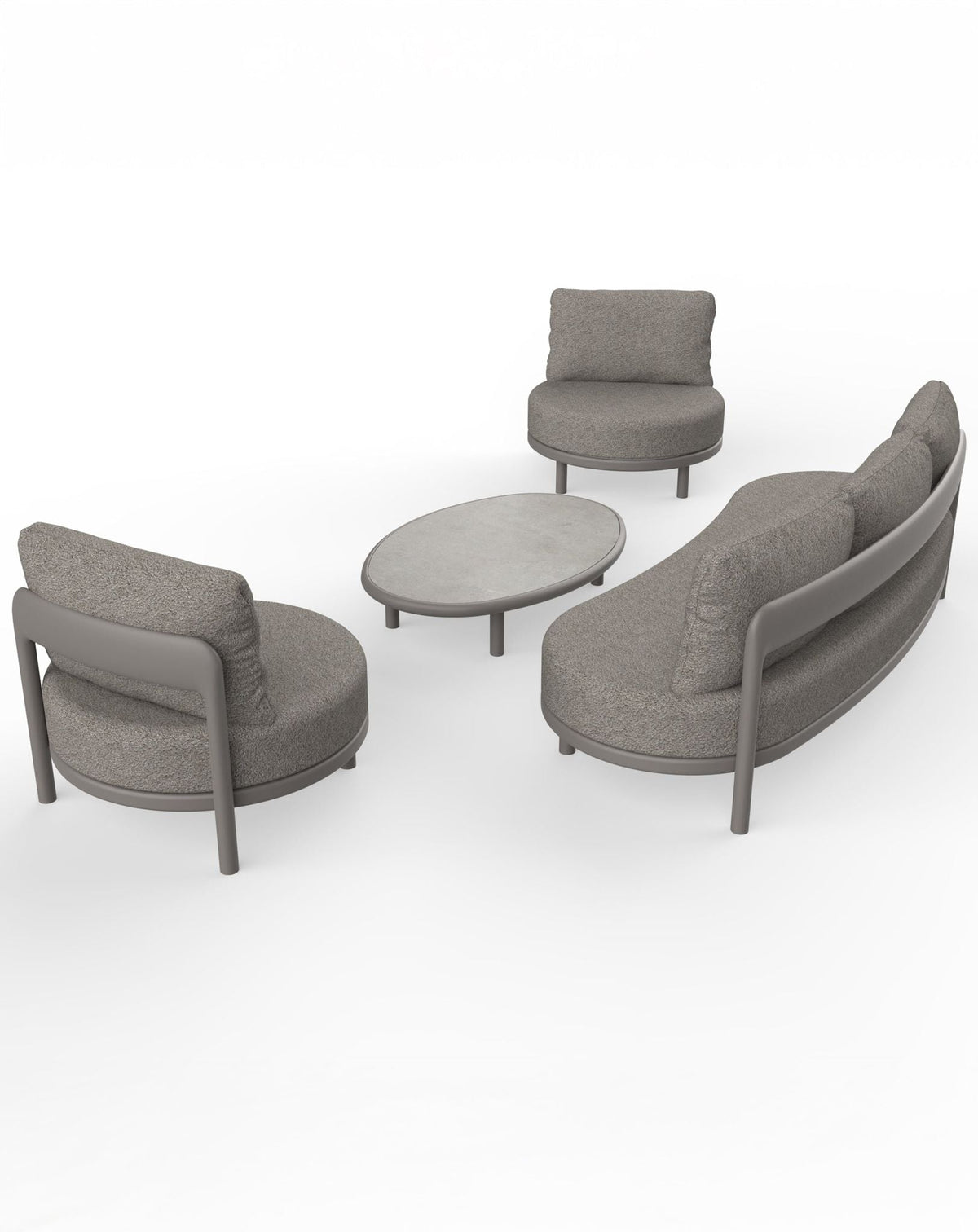 OSLO 5 Seater Lounging Set with Coffee Table