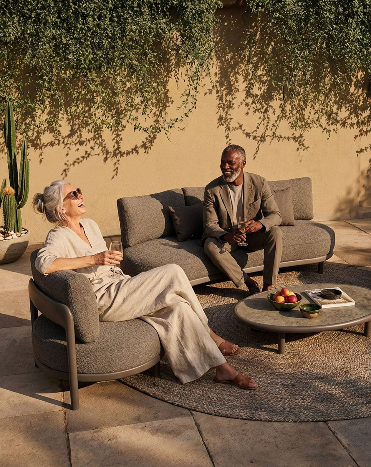 OSLO 5 Seater Lounging Set with Coffee Table