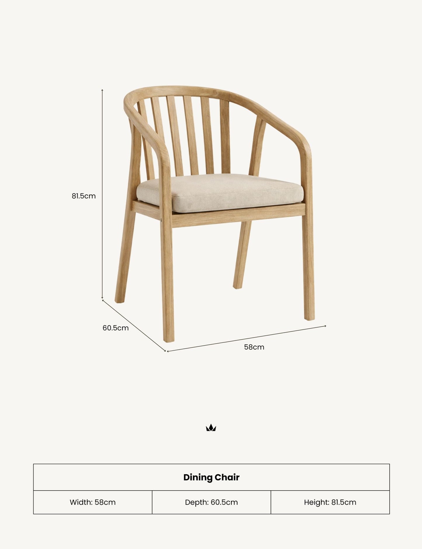 RIVEN Dining Chair – Pack of 2