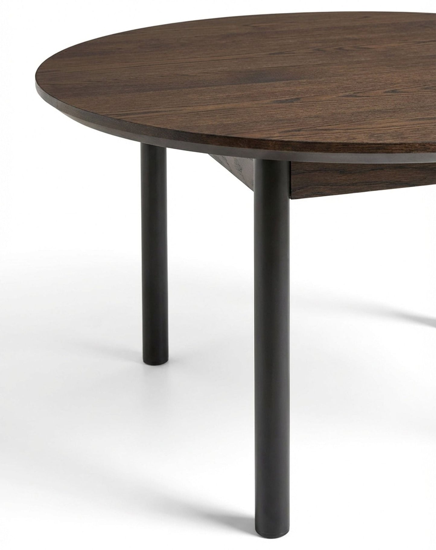 ROKA Dark Wood 4-Seater Dining Table