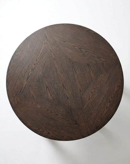 ROKA Dark Wood 4-Seater Dining Table