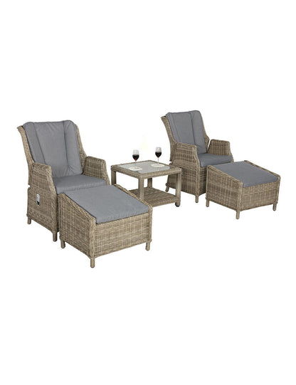 Wentworth 2 Seater Recliner Comfort Set