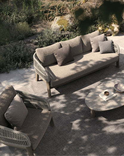 ZURO 5-Seater Lounging Set with Coffee Table