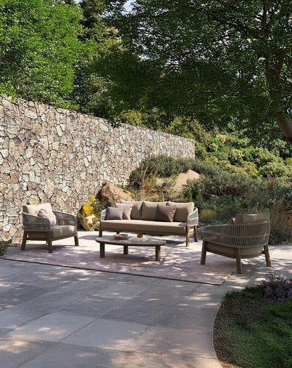 ZURO 5-Seater Lounging Set with Coffee Table